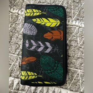 Thirty One Save Your Way Coupon Clutch Wallet Inserts Falling Feathers